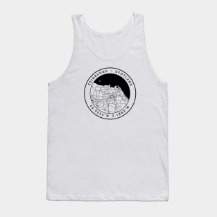 Edinburgh Map Tank Top